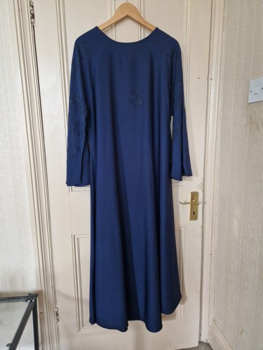 Womens jubba abaya - womens, blue