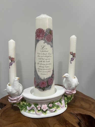 Wedding unity candle - unity, holder