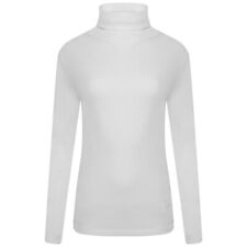 Womens Long Sleeve Roll Neck T