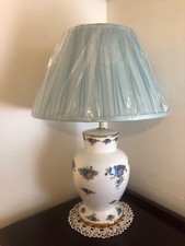 ROYAL ALBERT TABLE LAMP MOONLIGHT ROSE "RARE" MADE IN ENGLAND FIRST QUALITY