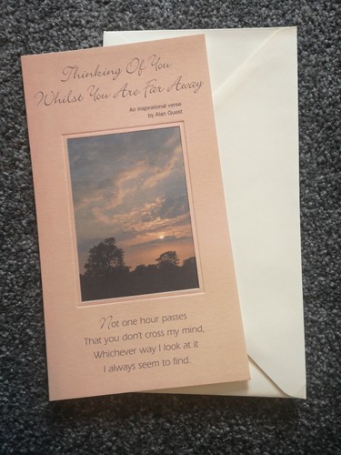 Lovely thinking you card - lovely, you'