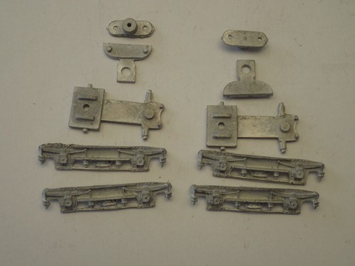 4mm scale whitemetal bogies - whitemetal,