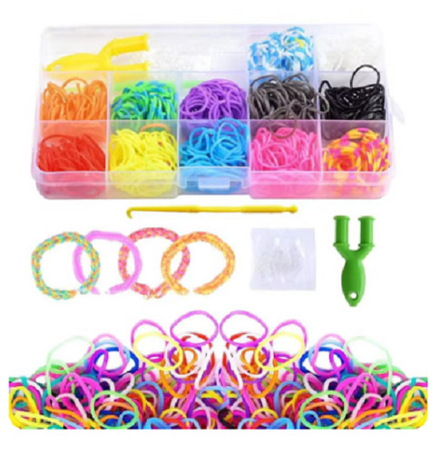Assorted colour rubber kit - assorted,