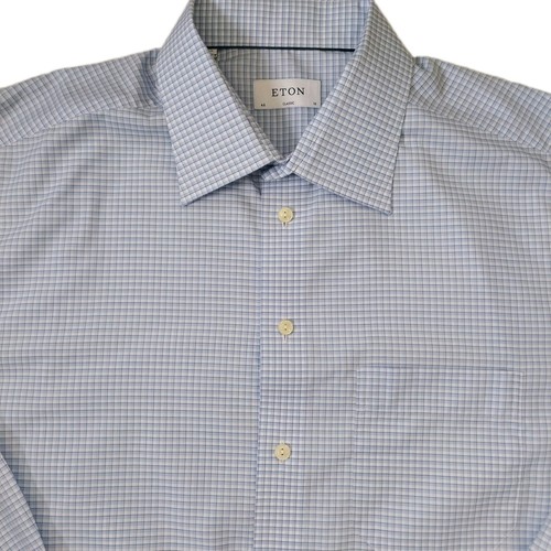 Eton blue check - eton,