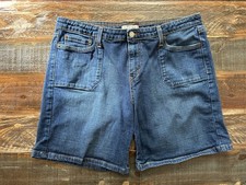 Levi’s 545 Women’s 14 Blue Stretch Denim Jean Shorts