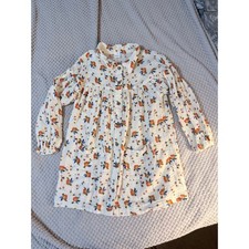 Next Girls Long Sleeve Button