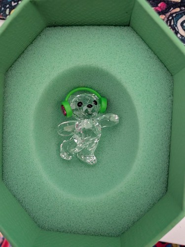 Swarovski crystal bear with - swarovski,