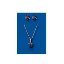 Sapphire Set Yellow Gold