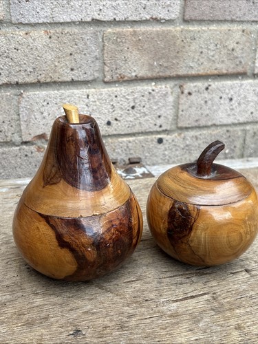Vintage wooden fruit - vintage,