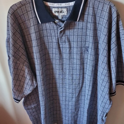 Ping men blue check short - men's,