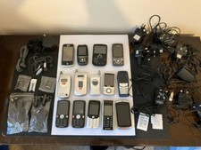 Lot of Vintage Mobile Phones with Chargers Sony Erikson, Nokia & Samsung Parts