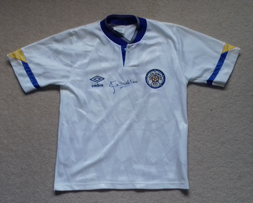 Signed jack charlton leeds - signed,