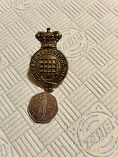Queens West Rifle Vols badge with lugs