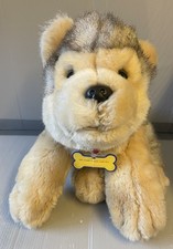 19" Keel Toys Siberian Husky Plush Puppy Retired 1st Gen Stuffed Animal Dog Wolf