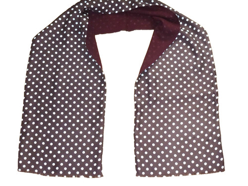 Vintage jigsaw polka dot - vintage, silk