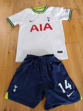 Spurs Tottenham Hotspur Child/youth Shirt/ Shorts Size 26(See Measure Pics) Vgc