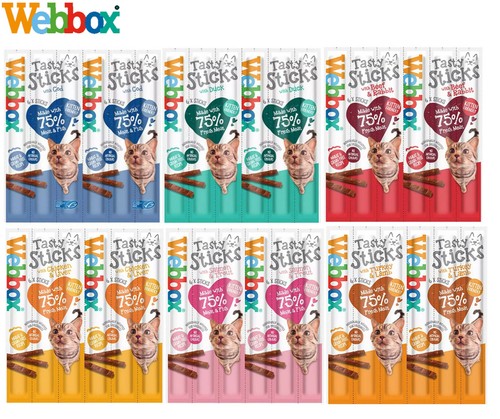 Pack mixed webbox - cat, treats