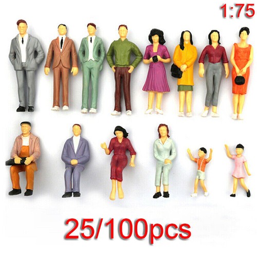 100pcs painted model - 25/100pcs,