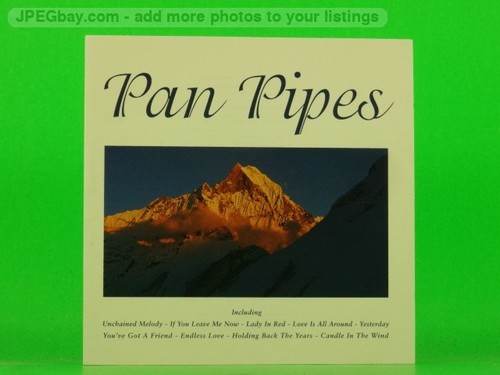 Pan pipes - pan,