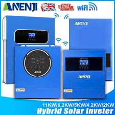 230V 11000W 6200W 5000W 48V 4200W 2000W Hybird Off-Grid Solar Inverter MPPT WIFI
