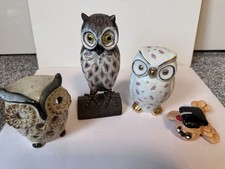 Collection Of Owl Ornaments