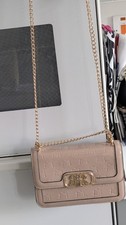 River Island New Stylish Patent Monogram Design Shoulder Bag.Versatile Style