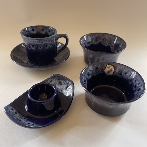 Vintage cornish kernewek blue - vintage,