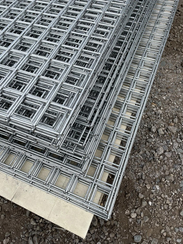 Galvanized wire mesh panels - galvanized,