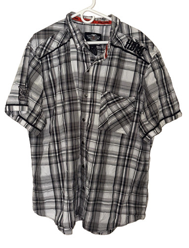 Harley davidson men plaid - harley,