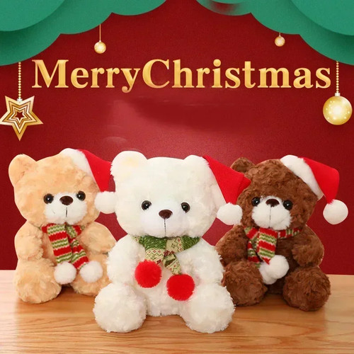 23cm christmas teddy bear - 23cm,