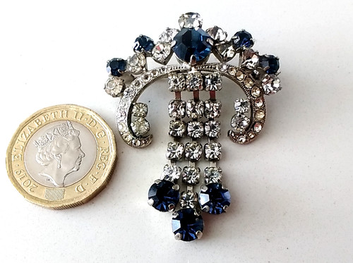 Vintage sapphire diamond - &,