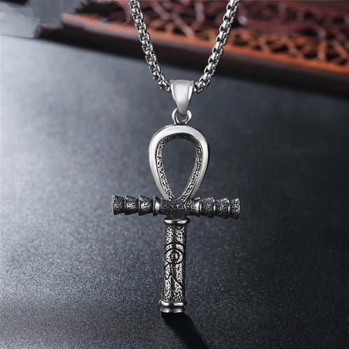 Ankh cross necklace northrune - ankh,