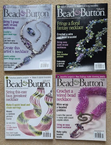 Bead button x magazine - button,
