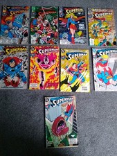 DC SUPERMAN Comics.Bulk 9 Issues  1992. 3,7,8,15,16,17,19,20,21. Most very good
