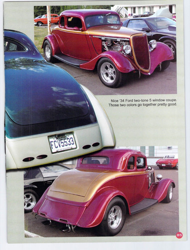 Vtg print 1934 ford coupe - print,