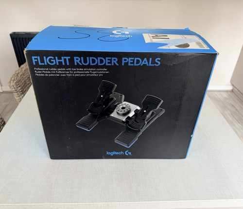 Logitech flight rudder - g,