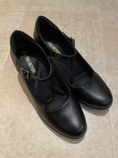 Dream Pair Women’s Mary Jane Low Heel Shoes Cushion Inside Black Smart Cute