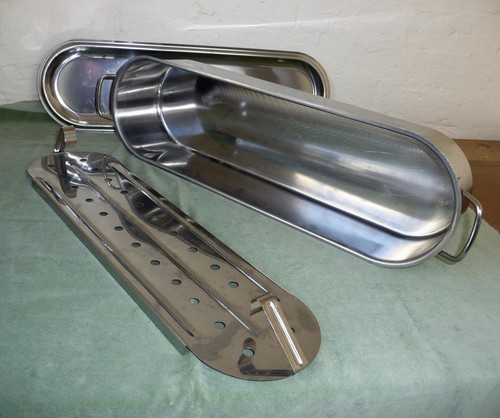 Stainless steel fish kettle - stainless,