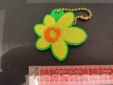 Spring Daffodil Keyring Bagtag