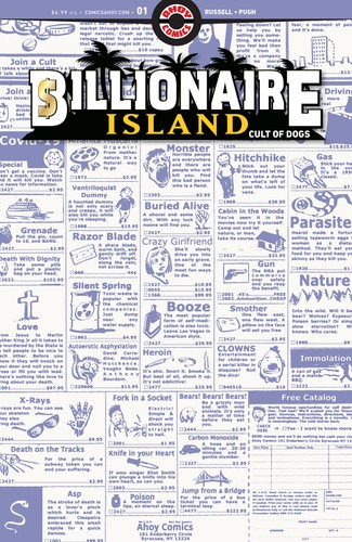 Billionaire island cult - island,