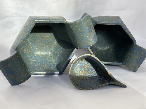 Vintage studio pottery vases - vintage,