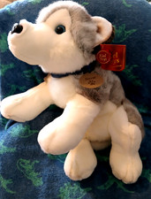 Keel Toys Husky Puppy Dog Storm 19 Inch Lying Soft Toy plush Tagged
