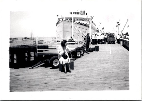 Woman catalina steamship - woman,