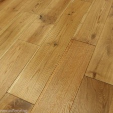 Solid Oak Brushed Oiled Real