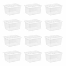 12 x 25 Litre Clear Plastic