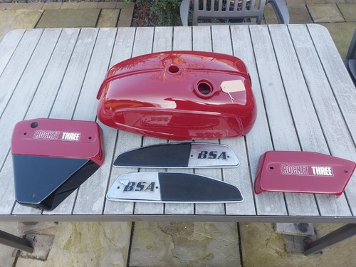 Bsa rocket fuel - fuel, tank