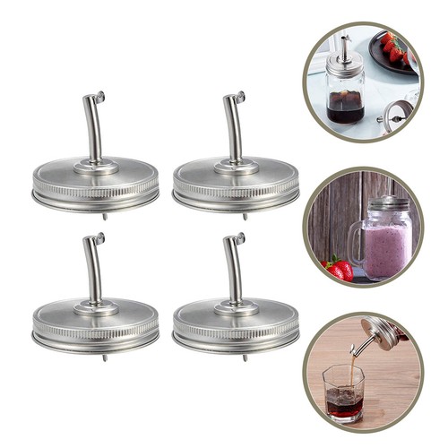 4pcs jar spout lids - jar,