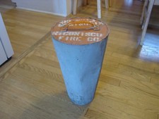 Vintage fire company bucket - vintage,
