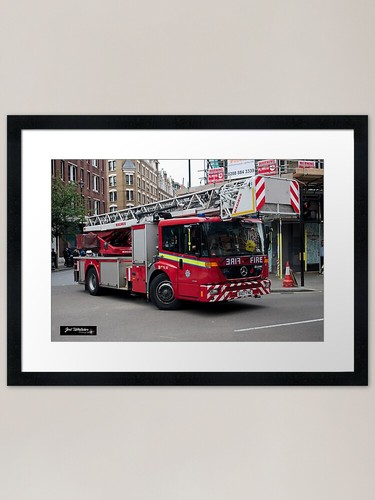 London fire brigade soho - fire,