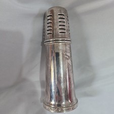 Antique Vintage Silver Plated  Viners Of Sheffield Hand  Sugar Shaker